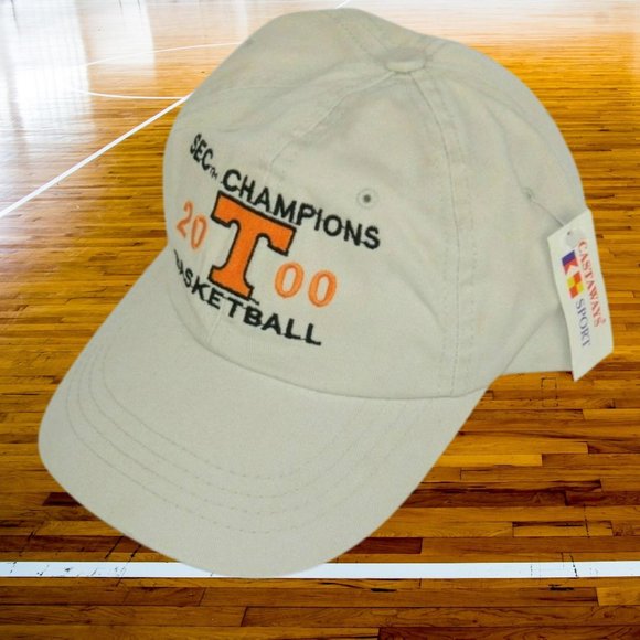 Vintage Tennessee Vols Basketball 2000 SEC Champs Hat Cap NOS - Picture 1 of 4